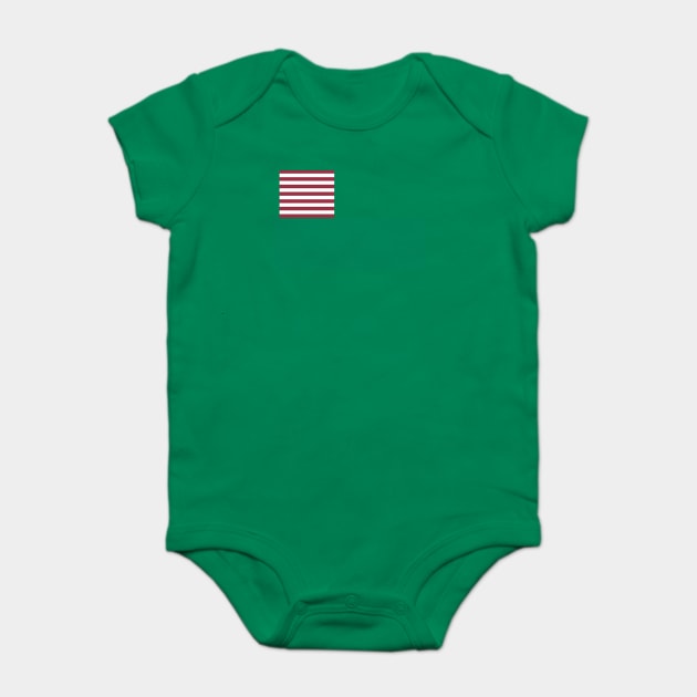 Dansey Flag Baby Bodysuit by American Revolution Podcast